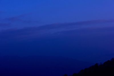 Scenic view of blue sky