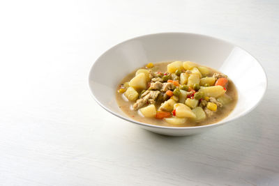 Close-up of salad in bowl