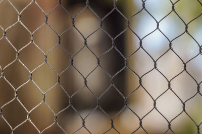 Full frame shot of chainlink fence