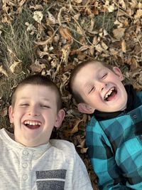 Portrait of smiling boy