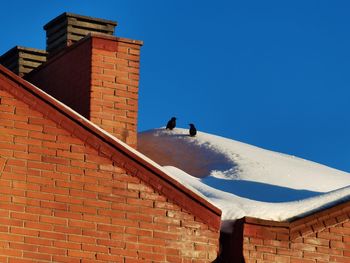 Low angle view of building against sky