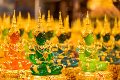 Close-up of buddha statue