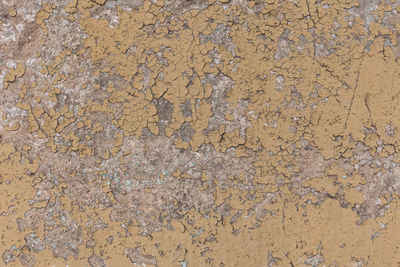 Full frame shot of cracked pattern