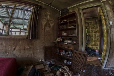 Interior of old building