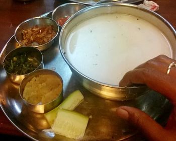 Close-up of food in bowl