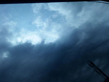 Low angle view of sky