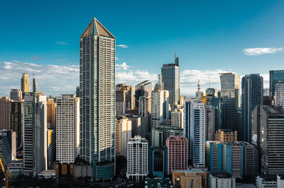 Skyscrapers in city