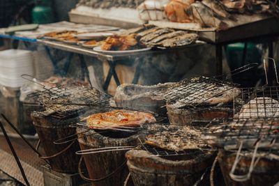 Fish for sale at market