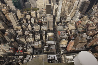 High angle view of cityscape