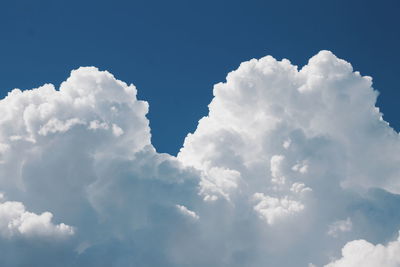 Low angle view of clouds in sky