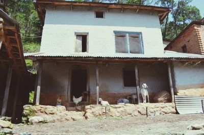 View of old house