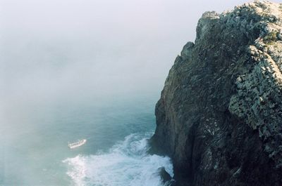 Scenic view of shore in portugal