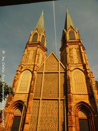 Low angle view of church