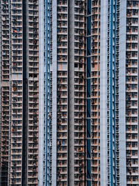 Full frame shot of modern buildings in city