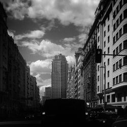 View of buildings in city