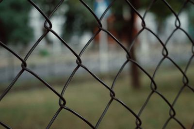 Full frame shot of chainlink fence