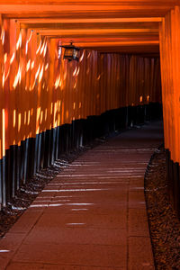 Illuminated corridor