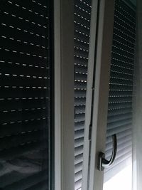 Close up of blinds