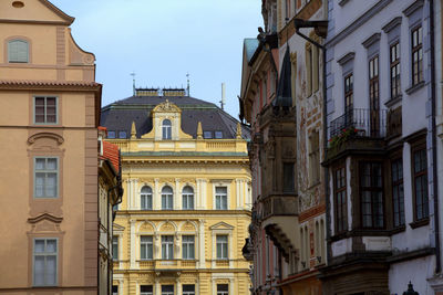 Residential buildings in city