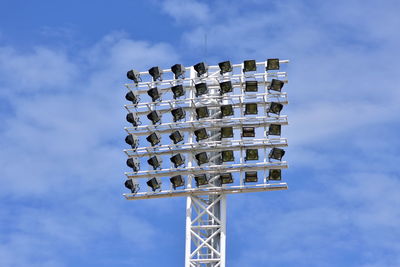 Low angle view of building against sky