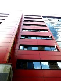 Low angle view of modern building
