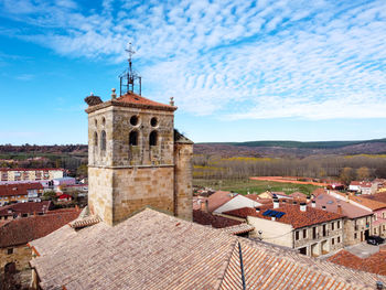 Historic building against blue sky