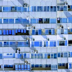 Full frame shot of modern building