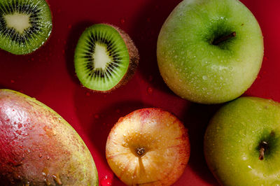 Full frame shot of apples