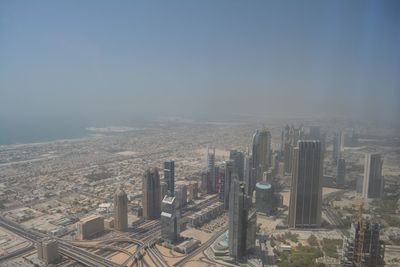 Aerial view of cityscape