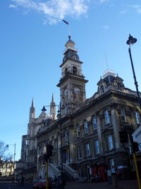 Low angle view of building against sky