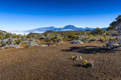 Piton des neiges at reunion island