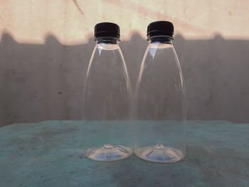 Close-up of water bottle