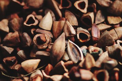 Full frame shot of roasted coffee beans