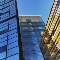 Low angle view of modern building