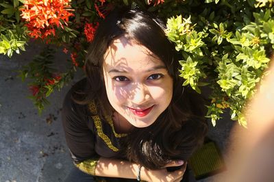 Portrait of smiling girl