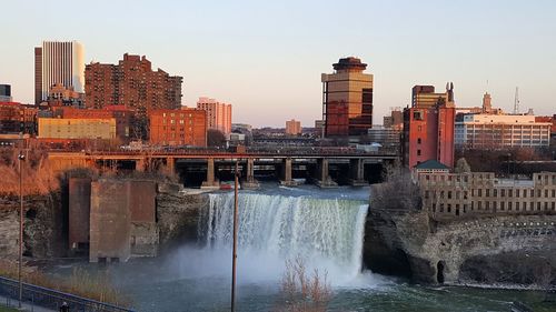 Buildings in city