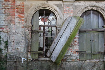 View of old building