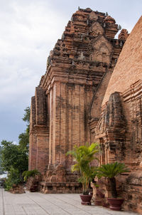 Low angle view of a temple