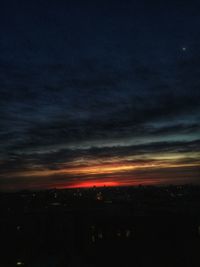 Scenic view of landscape against cloudy sky