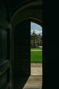 Interior of historic building