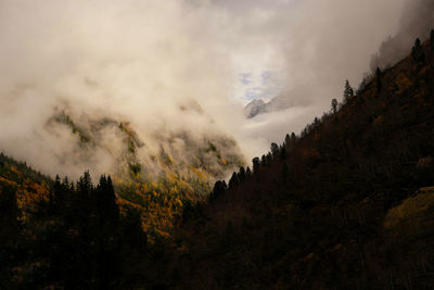 Panoramic view of landscape against sky