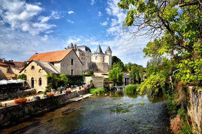 Buildings at waterfront