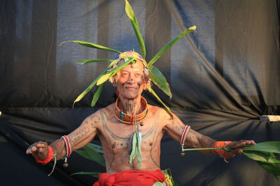 Portrait of a smiling young woman