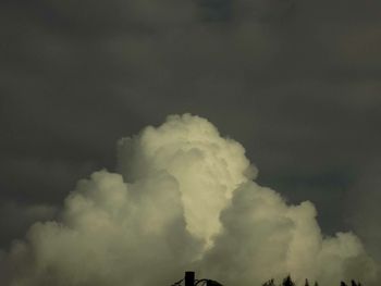 Low angle view of clouds in sky