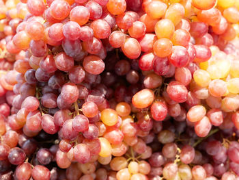 Full frame shot of grapes