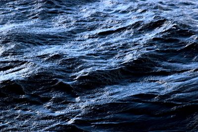 Full frame shot of rippled water