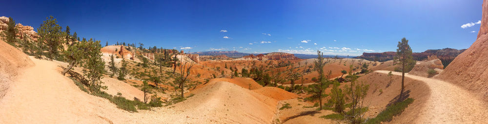 Panoramic view of landscape against sky