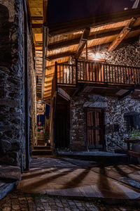 Interior of old building