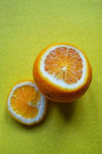 Close-up of orange slice