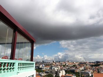 Cityscape against sky